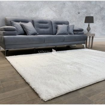 Puffy Shaggy Szőnyeg 004 White (Fehér) 160x220 cm