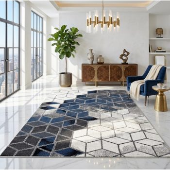 Verona 0353 Grey (Szürke-kék)160x220 cm