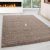 Silver Shaggy 1500 beige ( Bézs) 80X250 cm