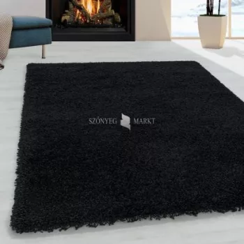 Silver Shaggy 1500 Black ( Fekete) 80X150 cm