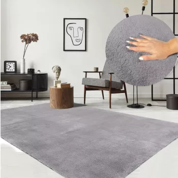   Royal Shaggy Szőnyeg 252 Light gray (Világos Szürke) 120x170cm