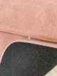 Royal Shaggy fürdőszobai szőnyeg szett Pink (Roszaszín) 50x80 és 50x40