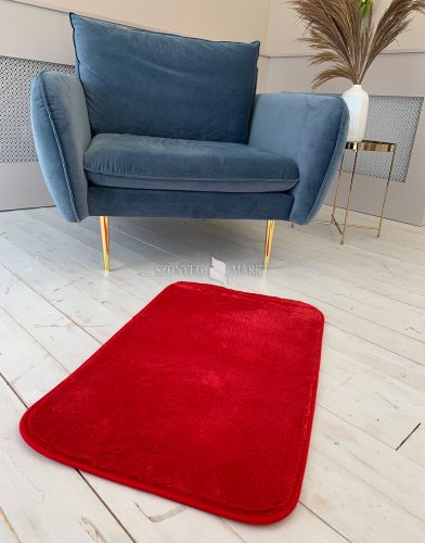 Royal Shaggy fürdőszobai szőnyeg Red (Piros) 50x80cm