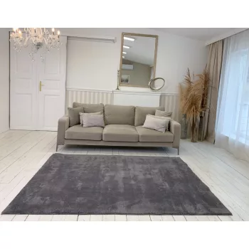   Royal Plüss Luxary Szőnyeg 252 dark gray (sötét szürke) 120x170 cm