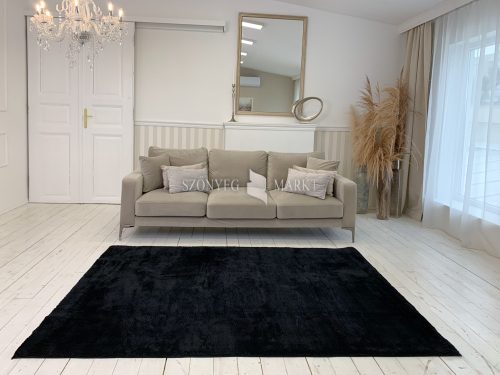  Royal Plüss Luxary Szőnyeg 252 Black (Fekete) 200x280