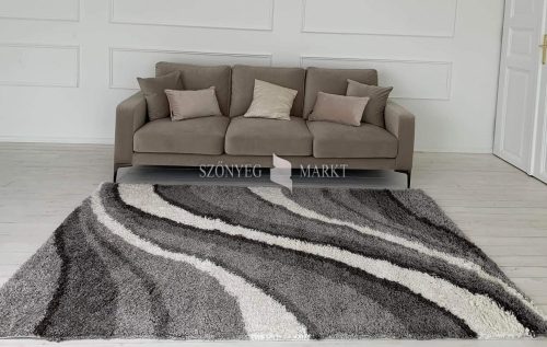 New York Shaggy 296 Grey (Szürke)60x220 cm