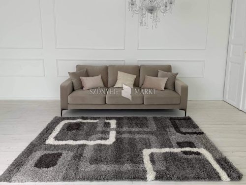 New York Shaggy 297 Grey (Szürke) 60x220 cm