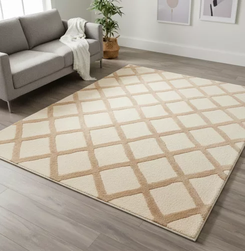 Cozy Shaggy 303 Beige (Bézs) 60x110 cm 