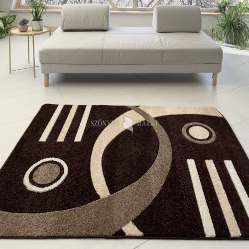 Comfort 4801 barna modern szőnyeg 120x170 cm