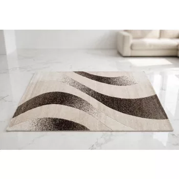 Comfort 4802 bézs modern szőnyeg 60x220 cm