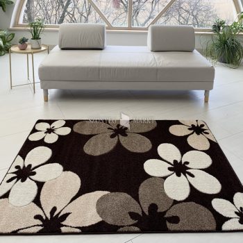 Comfort 4808 barna modern szőnyeg 120x170 cm