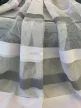 Kész függöny szürke-csíkos mintás 300x160 cm