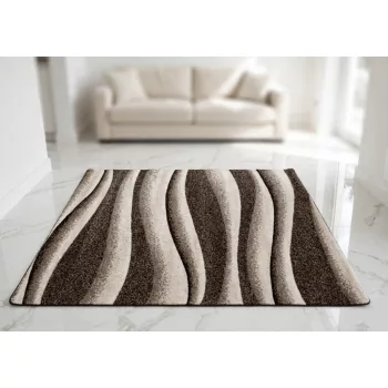 Comfort 6885barna modern szőnyeg60x220 cm