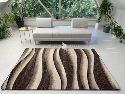 Comfort 6885 barna modern szőnyeg 40x70 cm