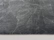 Bergamo antracit shaggy szőnyeg 80x150 cm