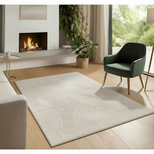 Bergamo bézs shaggy szőnyeg 200x280 cm