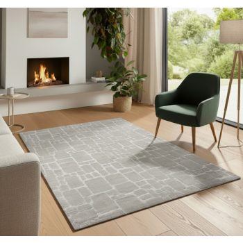 Bergamo bézs shaggy szőnyeg 120x170 cm