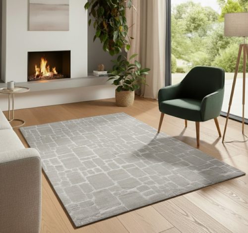 Bergamo bézs shaggy szőnyeg 160x220 cm