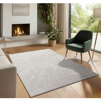 Bergamo bézs shaggy szőnyeg 120x170 cm