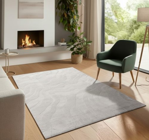 Bergamo bézs shaggy szőnyeg 120x170 cm