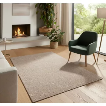 Bergamo barna shaggy szőnyeg 120x170 cm