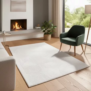 Bergamo krém shaggy szőnyeg 120x170 cm