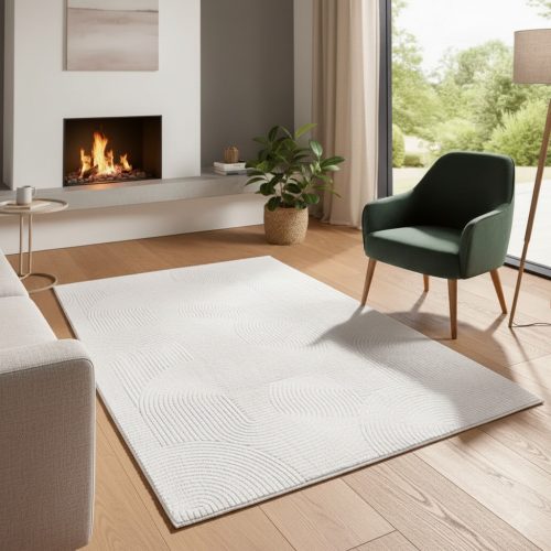 Bergamo krém shaggy szőnyeg 120x170 cm