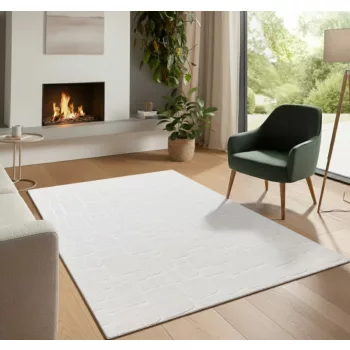 Bergamo krém shaggy szőnyeg 120x170 cm