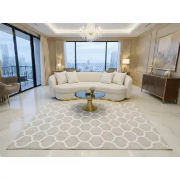 Bouclair bézs G3718 modern szőnyeg 120x170 cm