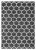 Bouclair fekete G3718 modern szőnyeg 120x170 cm