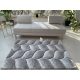 California 3d Shaggy 5cm 481 gray-white (szürke-fehér) 80x150 szőnyeg 