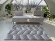 California 3d Shaggy 5cm 481 gray-white (szürke-fehér) 120x170 szőnyeg