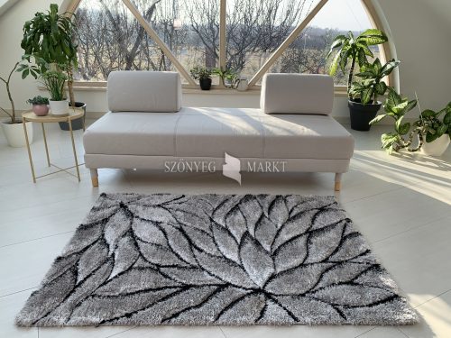 California 3d Shaggy 5cm 509 gray-white (szürke-fehér) 60x110 szőnyeg 