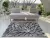 California 3d Shaggy 5cm 509 gray-white (szürke-fehér) 60x220 szőnyeg 