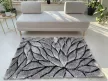 California 3d Shaggy 5cm 509 gray-white (szürke-fehér) 60x220 szőnyeg 