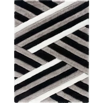 California Shaggy P302D szürke szőnyeg 120x170 cm