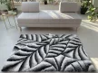 California 3d Shaggy 5cm 502A black-grey (szürke-fekete)  200x280 szőnyeg 