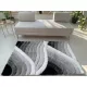 California 3d Shaggy 5cm 482  white-grey (szürke-fehér) 60x220 szőnyeg 