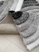 California 3d Shaggy 5cm 482  white-grey (szürke-fehér) 60x220 szőnyeg 