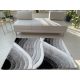 California 3d Shaggy 5cm 482  white-grey (szürke-fehér) 80x150 szőnyeg 