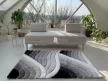 California 3d Shaggy 5cm 482  white-grey (szürke-fehér) 80x150 szőnyeg 