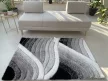California 3d Shaggy 5cm 482  white-grey (szürke-fehér) 120x170 szőnyeg