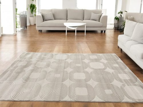 Dalia 36721A bézs modern szőnyeg 120x170 cm