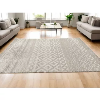 Dalia 36734 bézs modern szőnyeg 120x170 cm