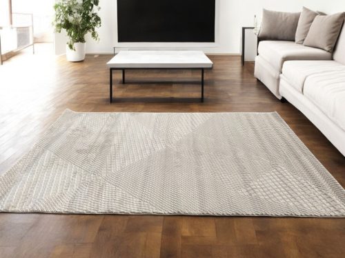 Dalia 36740 bézs modern szőnyeg 80x250 cm