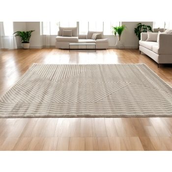 Dalia 40371 bézs modern szőnyeg 60x200 cm