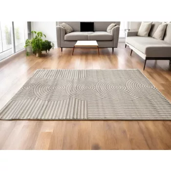 Dalia 40372 bézs modern szőnyeg 120x170 cm