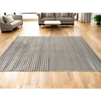 Dalia 40372 szürke modern szőnyeg 60x200 cm