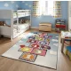 Gyerek szőnyeg színes ugróiskolás 200x280 Cm