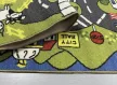 Gyerek szőnyeg, zöld, kisvárosi utak, 80x120cm